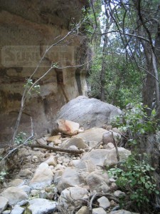 PINE CREEK CANYON - it will be dried up before the heat of July and August. Go in spring